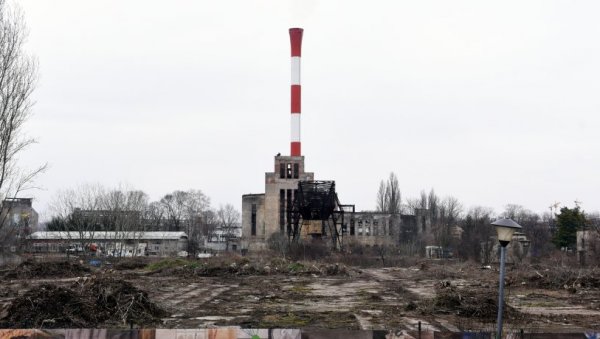 ПОДИЖУ КОМПЛЕКС УЗ СТАРУ ЕЛЕКТРАНУ: Машине рашчишћавају терен на некадашњем земљишту марина Дорћол