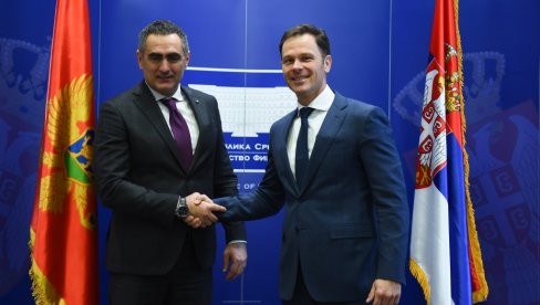 MALI SE SASTAO SA DAMJANOVIĆEM: Ministri finansija Srbije i Crne Gore razgovarali o unapređenju ekonomske saradnje (FOTO) MALI SE SASTAO SA DAMJANOVIĆEM: Ministri finansija Srbije i Crne Gore razgovarali o unapređenju ekonomske saradnje (FOTO)