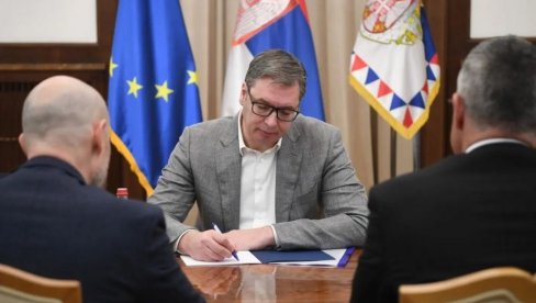 ISKRENA RAZMENA MIŠLJENJA Vučić se sastao s Bilčikom i Nemecom