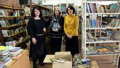 BIBLIOTECI 1.000 NASLOVA: Fond humanosti Novosti obradovo učenike Osnovne škole Ilija Garašanin u Grockoj BIBLIOTECI 1.000 NASLOVA: Fond humanosti Novosti obradovo učenike Osnovne škole Ilija Garašanin u Grockoj