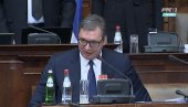 SRAMNO JE BILO OVO JUČE Vučić o jučerašnjem incidentu opozicije: Koliko se obradovao Kurti i njegovi mediji vašim ponašanjem