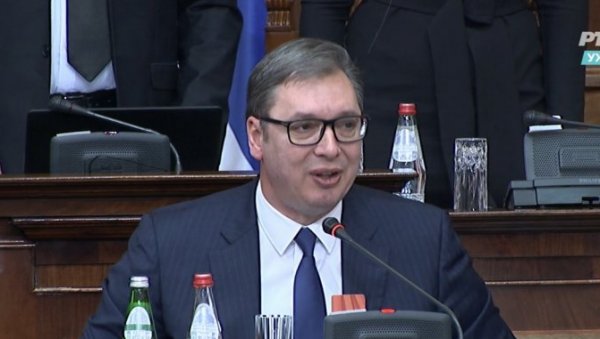 ВУЧИЋ: Поштоваћу председника Путина, али ја имам само једну отаџбину и она је Србија ВУЧИЋ: Поштоваћу председника Путина, али ја имам само једну отаџбину и она је Србија