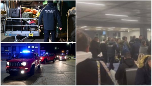 ДИРЉИВА СЦЕНА НА БЕОГРАДСКОМ АЕРОДРОМУ: Српски спасиоци кренули у Турску, носе чак четири тоне опреме (ФОТО/ВИДЕО) ДИРЉИВА СЦЕНА НА БЕОГРАДСКОМ АЕРОДРОМУ: Српски спасиоци кренули у Турску, носе чак четири тоне опреме (ФОТО/ВИДЕО)