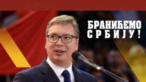 BORIĆEMO SE ZAJEDNO KAO I UVEK Omladina Pokreta socijalista snažno uz predsednika Vučića
