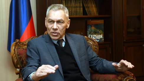 IMA LI BEZ RUSIJE I KINE PRAVEDNOG REŠENJA ZA KOSOVO: Ambasador Aleksandar Bocan-Harčenko, u intervjuu sutrašnjim Večernjim novostima IMA LI BEZ RUSIJE I KINE PRAVEDNOG REŠENJA ZA KOSOVO: Ambasador Aleksandar Bocan-Harčenko, u intervjuu sutrašnjim Večernjim novostima