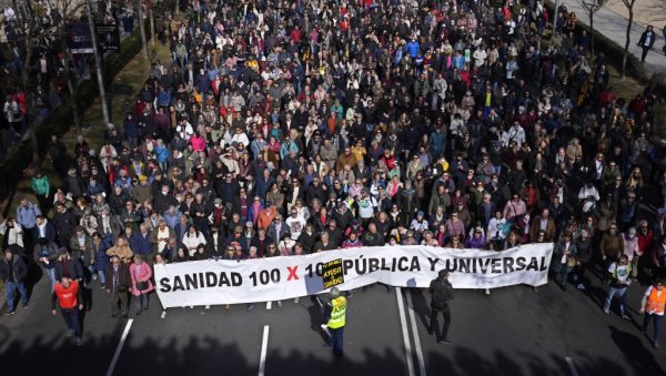 ПРОТЕСТ У ШПАНИЈИ: На улице изашло 250.000 људи (ФОТО)
