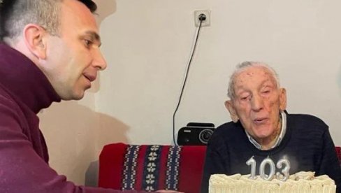 JORDAN PROSLAVIO 103. ROĐENDAN: Najstariji Mioničanin otkrio recept za dug život