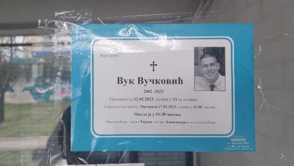 МЛАДИЋ КОЈИ ЈЕ ПРЕМИНУО ОД БАТИНА БИЋЕ САХРАЊЕН У ПЕТАК: Две недеље се борио за живот МЛАДИЋ КОЈИ ЈЕ ПРЕМИНУО ОД БАТИНА БИЋЕ САХРАЊЕН У ПЕТАК: Две недеље се борио за живот