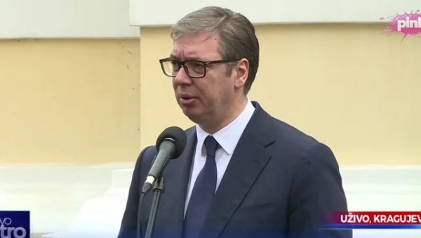 ВУЧИЋ: Крагујевац ће постати центар читаве Србије ВУЧИЋ: Крагујевац ће постати центар читаве Србије