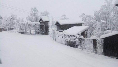 NAPADAĆE SKORO POLA METRA SNEGA: Srpska na udaru jakog nevremena, u ovom delu će biti najgore