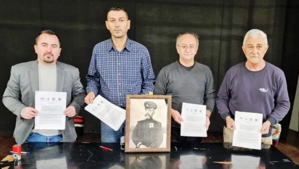ДА ГЕНЕРАЛ ИЛИЈА ГОЈКОВИЋ ДОБИЈЕ БИСТУ: Четири параћинска борачка удружења сарађиваће на заједничким пројектима ДА ГЕНЕРАЛ ИЛИЈА ГОЈКОВИЋ ДОБИЈЕ БИСТУ: Четири параћинска борачка удружења сарађиваће на заједничким пројектима