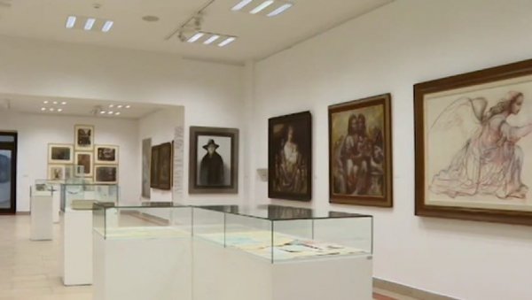 ИЗЛОЖБА МОМИНИХ ДЕЛА У ГАЛЕРИЈИ АНУРС: Годишњица смрти Моме Капора ИЗЛОЖБА МОМИНИХ ДЕЛА У ГАЛЕРИЈИ АНУРС: Годишњица смрти Моме Капора