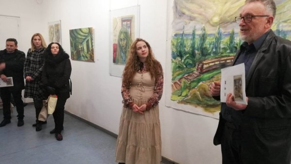 ЛИМИНАЛНИ ПРЕДЕЛИ“ АНЕ АЗДЕЈКОВИЋ: Отворена изложба У Петровцу на Млави ЛИМИНАЛНИ ПРЕДЕЛИ“ АНЕ АЗДЕЈКОВИЋ: Отворена изложба У Петровцу на Млави