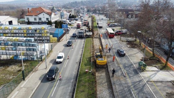 КРУЖНИМ ТОКОМ ЈОШ БРЖЕ КРОЗ ВИШЊИЧКУ: При крају трећа фаза радова у најпрометнијој улици на Карабурми