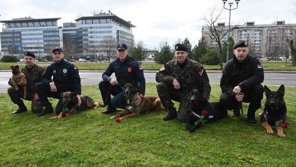 ВАША БЕЗБЕДНОСТ ВАЖНА НАМ ЈЕ СВАКОГ ДАНА Припадници МУП-а честитали дамама 8. март ВАША БЕЗБЕДНОСТ ВАЖНА НАМ ЈЕ СВАКОГ ДАНА Припадници МУП-а честитали дамама 8. март