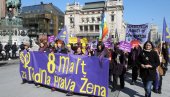 OSMOMARTOVSKI MARŠ ZA RADNA PRAVA: Jednake plate, regulisanje neplaćenog ženskog rada OSMOMARTOVSKI MARŠ ZA RADNA PRAVA: Jednake plate, regulisanje neplaćenog ženskog rada