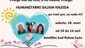 ВРАЊАНЦИ УЈЕДИЊЕНИ У ХУМАНОЈ МИСИЈИ: Нови улични сајам књига За три наше“ ВРАЊАНЦИ УЈЕДИЊЕНИ У ХУМАНОЈ МИСИЈИ: Нови улични сајам књига За три наше“
