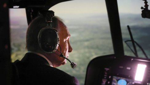 PUTINOV HELIKOPTER U EPICENTRU NAPADA PUTINOV HELIKOPTER U EPICENTRU NAPADA