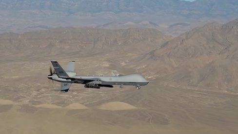 ОБОРЕН АМЕРИЧКИ ДРОН MQ-9 REAPER ИЗНАД БАГДАДА!  Нови ударац за САД на Блиском истоку (ВИДЕО)