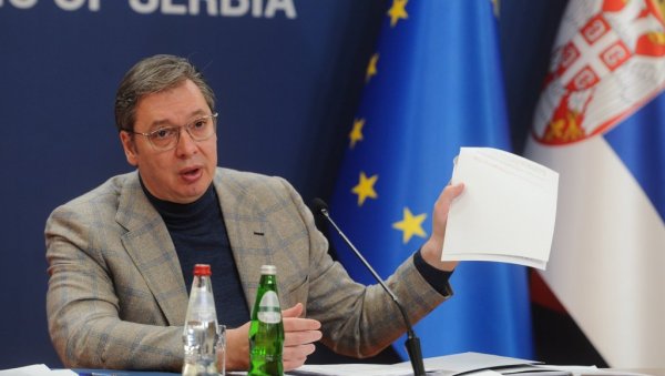 ЗАШТО НИСАМ НИШТА ПОТПИСАО? Председник објаснио: Радићемо на имплементацији до наших црвених линија ЗАШТО НИСАМ НИШТА ПОТПИСАО? Председник објаснио: Радићемо на имплементацији до наших црвених линија