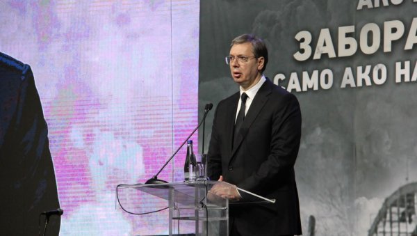 ОБЕЛЕЖАВАЊЕ ДАНА СЕЋАЊА НА СТРАДАЛЕ У НАТО АГРЕСИЈИ: Вучић - Нећете нас сломити (ФОТО, ВИДЕО) ОБЕЛЕЖАВАЊЕ ДАНА СЕЋАЊА НА СТРАДАЛЕ У НАТО АГРЕСИЈИ: Вучић - Нећете нас сломити (ФОТО, ВИДЕО)