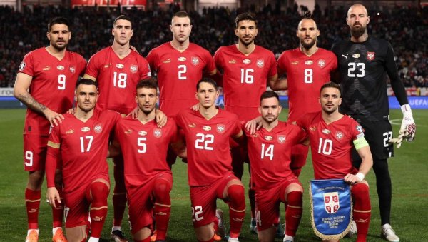 СРБИЈА ПОБОЉШАЛА ПЛАСМАН НА ФИФА РАНГ-ЛИСТИ: Орлови напредовали за четири места СРБИЈА ПОБОЉШАЛА ПЛАСМАН НА ФИФА РАНГ-ЛИСТИ: Орлови напредовали за четири места