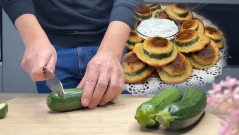 OBROK GOTOV ZA 20 MINUTA: Pohovane tikvice u sosu od jogurta, prave se bez ulja (RECEPT/VIDEO)