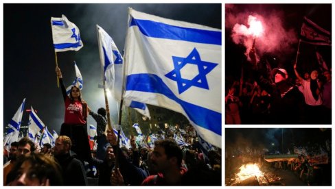 IZRAEL: Oko 500.000 ljudi protestuje u Tel Avivu tražeći dogovor o taocima IZRAEL: Oko 500.000 ljudi protestuje u Tel Avivu tražeći dogovor o taocima