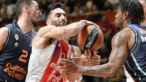 ZVEZDA SE NE DA! Valensija razbijena, crvno-beli san o Top 8 Evrolige i dalje živi!