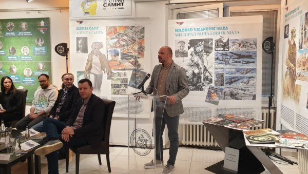 ПОДРШКА СРПСКОМ СТРИПУ: У Београду одржана манифестација посвећена деветој уметности окупила ауторе, издаваче и критичаре ПОДРШКА СРПСКОМ СТРИПУ: У Београду одржана манифестација посвећена деветој уметности окупила ауторе, издаваче и критичаре