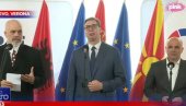ВУЧИЋ НАКОН СУСРЕТА СА РАМОМ И КОВАЧЕВСКИМ: Плодоносни разговори о питањима који се тичу питања Отвореног Балкана ВУЧИЋ НАКОН СУСРЕТА СА РАМОМ И КОВАЧЕВСКИМ: Плодоносни разговори о питањима који се тичу питања Отвореног Балкана