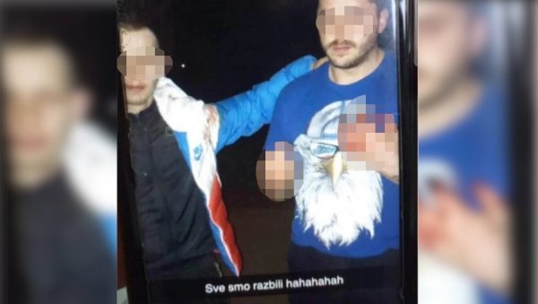 ОНИ СУ ОСУМЊИЧЕНИ ЗА ХАОС У КАФАНИ: Огласила се полиција о инциденту у Мокрину, ухапшена четворица мушкараца (ФОТО/ВИДЕО) ОНИ СУ ОСУМЊИЧЕНИ ЗА ХАОС У КАФАНИ: Огласила се полиција о инциденту у Мокрину, ухапшена четворица мушкараца (ФОТО/ВИДЕО)