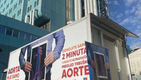 PREVENTIVNIM PREGLEDOM OTKRIVENO 30 ANEURIZMI: Kamion za skrining u Beogradu 29. i 30. novembra - ovako se može zakazati PREVENTIVNIM PREGLEDOM OTKRIVENO 30 ANEURIZMI: Kamion za skrining u Beogradu 29. i 30. novembra - ovako se može zakazati