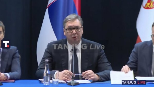 ЗСО ИХ НЕ ЗАНИМА Вучић: Они само хоће да ми признамо Косово, не интересује их опстанак Срба ЗСО ИХ НЕ ЗАНИМА Вучић: Они само хоће да ми признамо Косово, не интересује их опстанак Срба