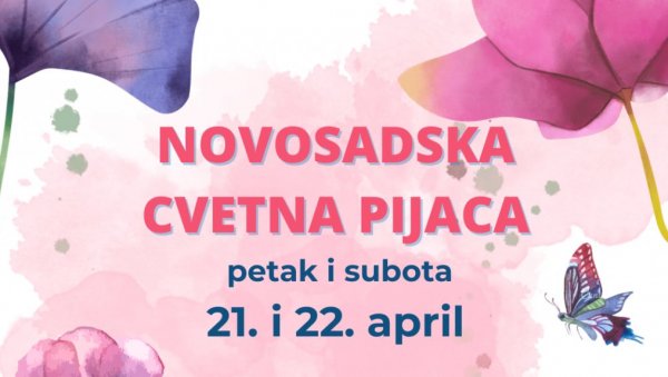 ПРОМОЦИЈА МАЛИХ ПРОИЗВОЂАЧА: Покрет Горана Новог Сада организује цветну пијацу ПРОМОЦИЈА МАЛИХ ПРОИЗВОЂАЧА: Покрет Горана Новог Сада организује цветну пијацу