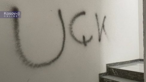 PRETEĆE PORUKE SRPSKOJ DECI: Na školi Sveti Sava u Klokotu ispisani grafiti UČK PRETEĆE PORUKE SRPSKOJ DECI: Na školi Sveti Sava u Klokotu ispisani grafiti UČK