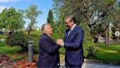 SREĆAN SAM ŠTO SAM JOŠ JEDNOM DOČEKAO VELIKOG PRIJATELJA SRBIJE Orban doputovao u Beograd - sa Vučićem prisustvuje Danu vojske (FOTO)