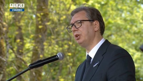 ДА НИКАДА НЕ ЗАБОРАВИМО НА НАЈВЕЋЕ ЖРТВЕ НАШЕГ НАРОДА: Снажне речи Вучића у Доњој Градини - ово је цео говор председника ДА НИКАДА НЕ ЗАБОРАВИМО НА НАЈВЕЋЕ ЖРТВЕ НАШЕГ НАРОДА: Снажне речи Вучића у Доњој Градини - ово је цео говор председника