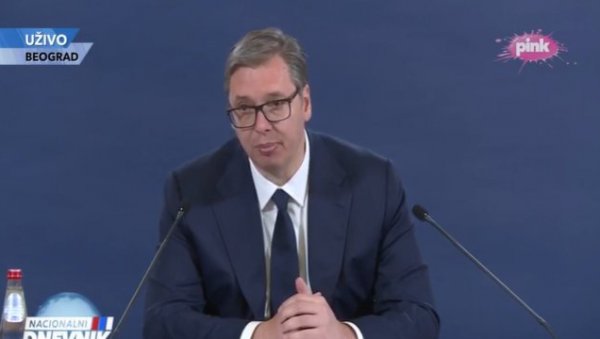 ДРУГОГ МАЈА НЕЋЕ БИТИ РЕШЕНО НИШТА Председник Вучић: Јуче се догодио политички устанак Срба на КиМ који неће да трпи зулум ДРУГОГ МАЈА НЕЋЕ БИТИ РЕШЕНО НИШТА Председник Вучић: Јуче се догодио политички устанак Срба на КиМ који неће да трпи зулум