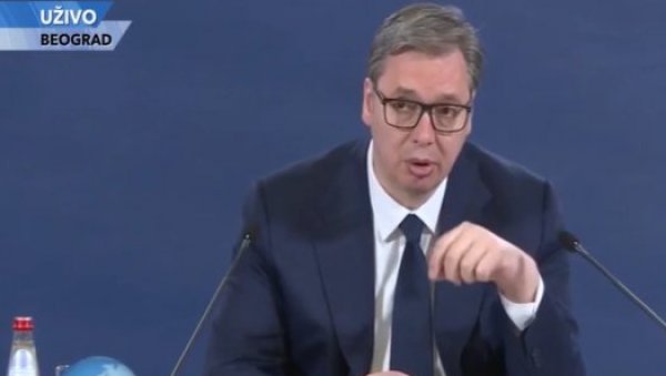 ДЕСЕТ ГОДИНА НИСТЕ ЧУЛИ СРБЕ Вучић о стварности након избора на КиМ - Резултати од јуче представљају потпуно нову политичку реалност ДЕСЕТ ГОДИНА НИСТЕ ЧУЛИ СРБЕ Вучић о стварности након избора на КиМ - Резултати од јуче представљају потпуно нову политичку реалност