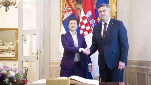 БРНАБИЋ У ЗАГРЕБУ: О отвореним питањима на што рационалнији начин БРНАБИЋ У ЗАГРЕБУ: О отвореним питањима на што рационалнији начин