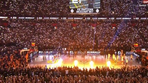 POZNATA LICA U BEOGRADU: Evroliga ovako najavila meč Partizan - Asvel i podsetila na miljenike grobara (FOTO)