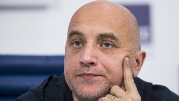 ПОСЛЕ СВЕГА НА НОГАМА: Први снимак руског писца Прилепина након покушаја атентата (ВИДЕО)