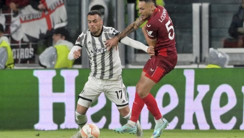 KOSTIĆ MI SE JAKO DOPADA: Trener Juventusa nahvalio Srbina pred meč sa Mančester sitijem