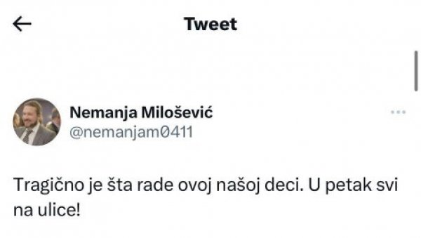 ОНИ КОЈИ БЛОКИРАЈУ ГАЗЕЛУ И СКУПШТИНУ СРБИЈЕ ПОРУЧУЈУ: Морамо блокирати целу Србију, јер се у школи разговарало о бици на Кошарама! ОНИ КОЈИ БЛОКИРАЈУ ГАЗЕЛУ И СКУПШТИНУ СРБИЈЕ ПОРУЧУЈУ: Морамо блокирати целу Србију, јер се у школи разговарало о бици на Кошарама!