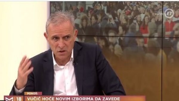 ПОНОШ ЖАЛИ ШТО ВУЧИЋ НИЈЕ ОТИШАО НА АНТИРУСКИ САМИТ: Води нас у самоизолацију, пуцамо себи у ноге (ВИДЕО)