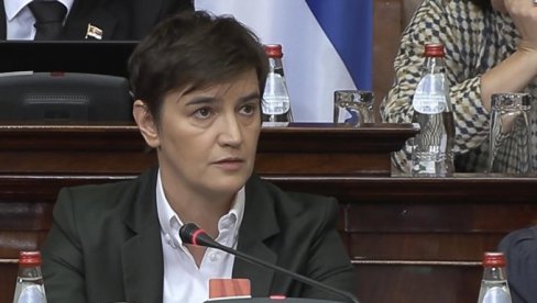 ŽELJA ZA POLITIČKIM MARKETINGOM I POLITIKANSTVOM Brnabić: Opozicija blokira rad parlamenta dok važni zakoni za građane čekaju