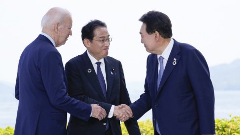 TEME VOJNA SARADNJA I EKONOMSKA PRINUDA KINE: Bajden pozvao lidere Japana i Južne Koreje na sastanak u Vašington