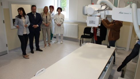 DIJAGNOZA NA VREME: U rumskom Domu zdravlja počeo sa radom renovirani rendgen kabinet