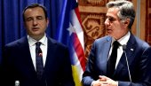 БЛИНКЕН УПОЗОРАВА КУРТИЈА: Одмах да обустави насилне акције на северу БЛИНКЕН УПОЗОРАВА КУРТИЈА: Одмах да обустави насилне акције на северу